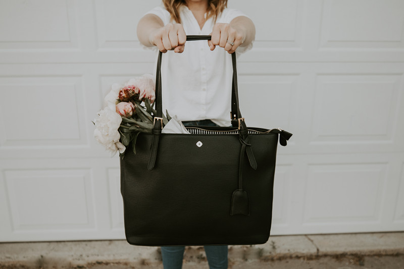 Tote Bag for Women (Black) , RFID Shoulder Bag for women