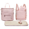 diaper bag by miss fong-pink rose