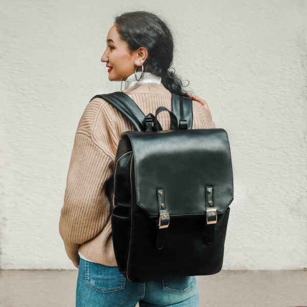 Leather Diaper Bag by miss fong