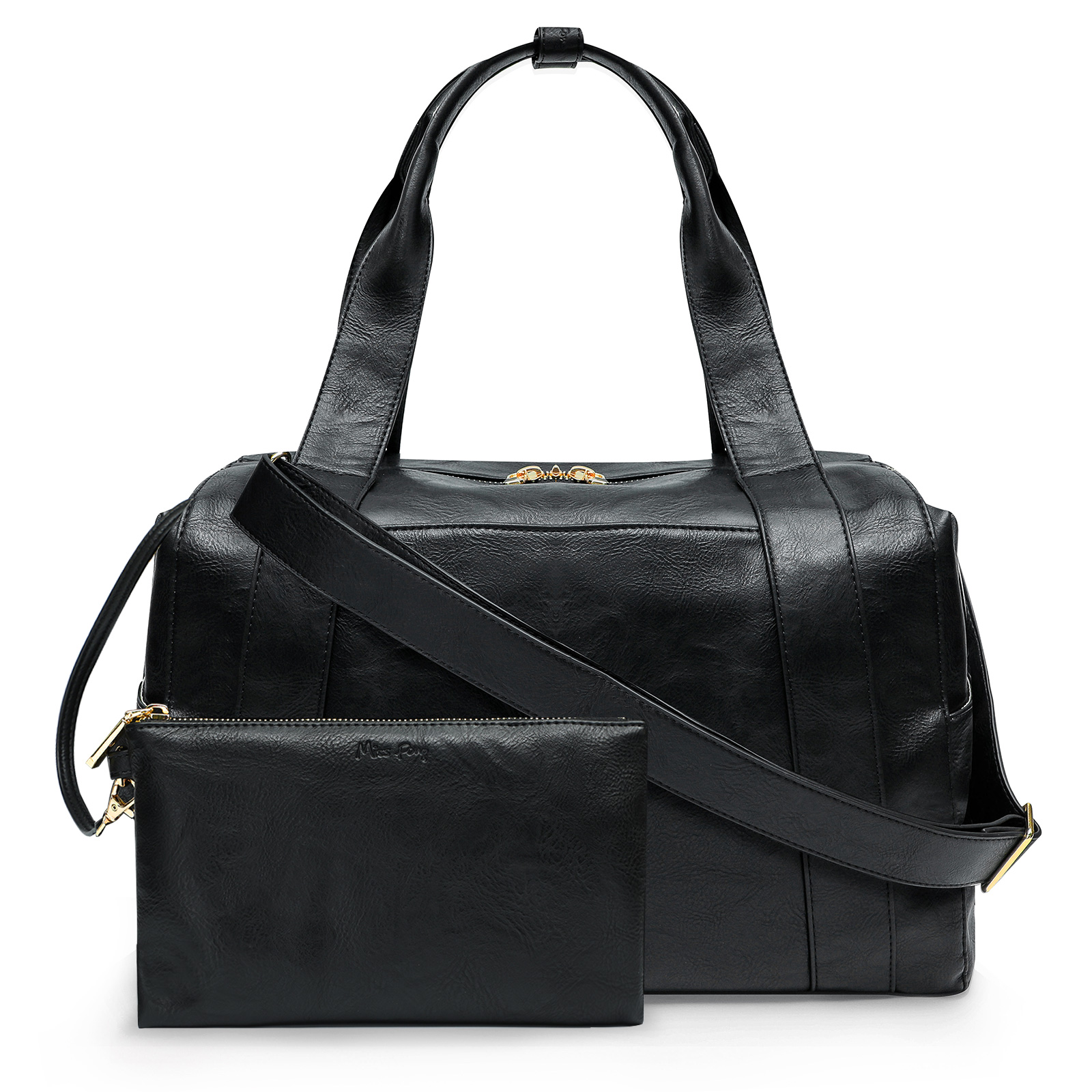 Diaper Bag Tote With Pacifier Case And Changing Pad, Large Capacity