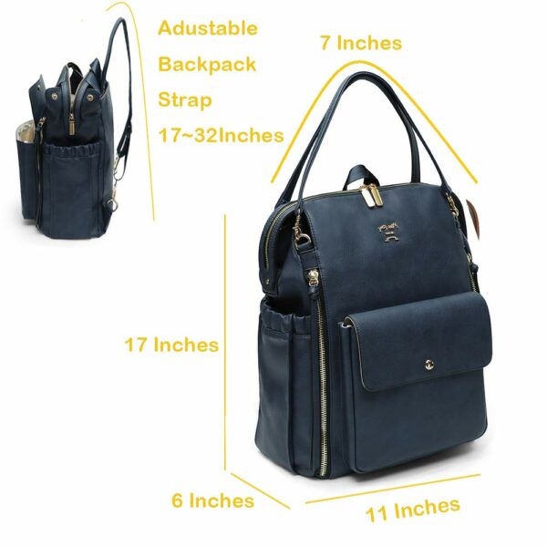 missfong leather diaper bag